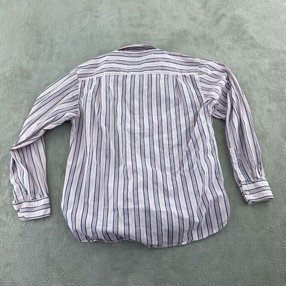 Scotch & Soda Mens XXL Striped Button-Up Shirt Pink & Blue 100% Cotton 4335 - Picture 2 of 9